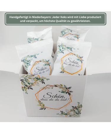 Buy Lucky Treat Eucalyptus Cookies - 12 Piece Box with Loving Messages | Perfect for Weddings & Baptisms | Made in Germany | International Shipping Available - Buy Online on GoSupps.com