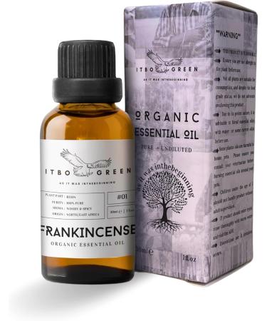 100% Organic Frankincense Essential Oil | Pure & Natural | 30ml - 1oz | Aromatherapy | Unblended | Best for Spiritual Balance - Buy Online on GoSupps.com