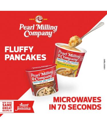 Pearl Milling Company Pancake Cups 12ct with Maple Syrup - Delicious and Convenient Breakfast Option - Buy Online on GoSupps.com