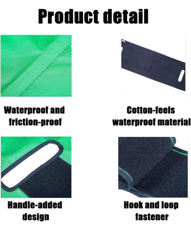 Transfer Sling Belt | 63 Inches Bed Assist Transfer Cushion Patient Assist Nursing Gait Belt with Durable Handles Transfer Elderly Limited Mobility (Green) - Buy Online on GoSupps.com