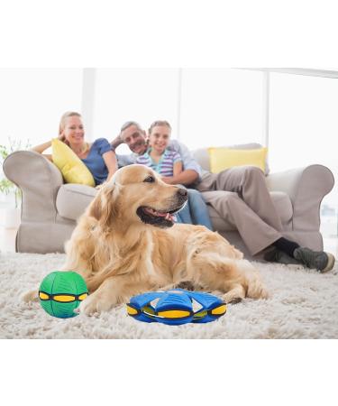 BOPELMALLS 2023 New Pet Toy Flying Saucer Ball Flying Saucer Ball Dog Toy Pet Toy Flying Saucer Flying Saucer Dog Toy Pet Flying Saucer Ball Flying Saucer Ball for Dog Green-6Light - Buy Online on GoSupps.com