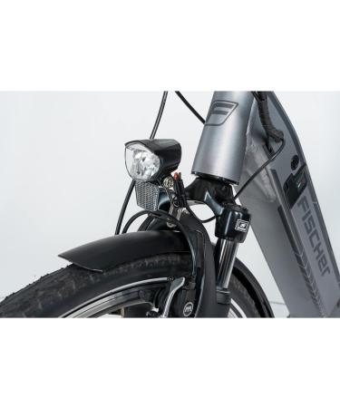 Fischer Bicycle Dynamo LED Headlight 70 Lux | Premium LED Bike Light with Parking and Twilight Function for Safe Cycling - Buy Online on GoSupps.com