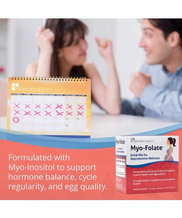 Fairhaven Health Myo-Folate Drink Mix - Unflavored 30 Packets for Reproductive Wellness - Buy Online on GoSupps.com