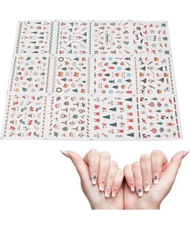 Shanrya Christmas Nail Art Decals Widely Used Nail Art Christmas Sticker for Christmas - Buy Online on GoSupps.com