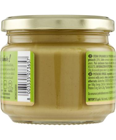 Witor's Crema Spalmabile al Pistacchio Set of 3 pistachio spreadable creams 220 g - Buy Online on GoSupps.com