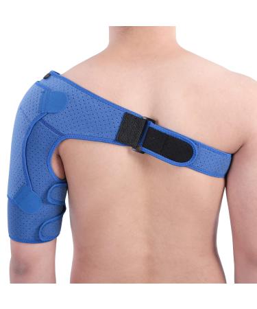 Buy Light Breathable Neoprene Shoulder Support | Rotator Cuff Guard for Men & Women | Fits Right or Left Large Size 39-55 In | Fast International Shipping - Buy Online on GoSupps.com