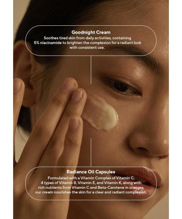 AROMATICA Glow Vita Goodnight Cream - Anti-Aging Night Moisturizer with Vitamin C & 5% Niacinamide for Face & Neck 3.1fl oz/90g - International Shipping Available - Buy Online on GoSupps.com