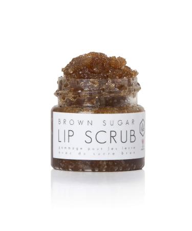 Natural Lip Exfoliator Scrub | Organic Coconut Oil Brown Sugar & Honey for Soft Moisturized Lips | Gentle Repair for Chapped Skin - Buy Online on GoSupps.com