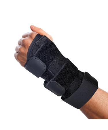 Baby Molove Carpal tunnel wristwear wrist support with metal wrist bandages to relieve tendinitis arthritis pain in the carpal tunnel (left hand) LEFT hand