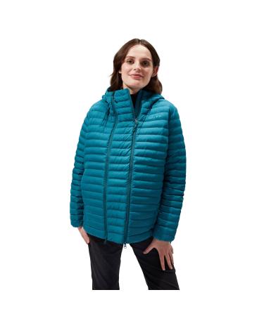 Berghaus Women's Nula Maternity 2in1 Hooded Jacket 8 Deep Ocean