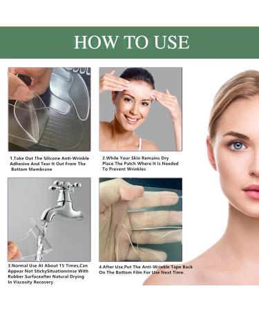 Set of 11 Anti-Wrinkle Patches for Face and Chest - Forehead, Eyes, Neck | Silicone Pads for Wrinkle Removal and Anti-Aging Treatment - Buy Online on GoSupps.com