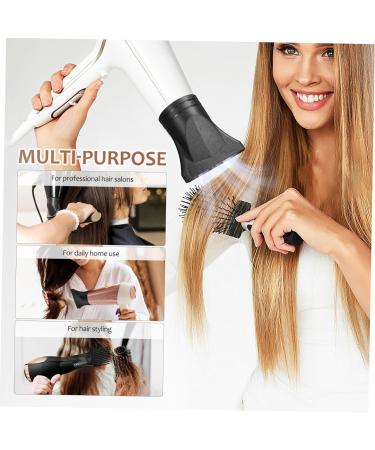 Mikinona 2 Pcs Hair Dryer Nozzle Comb Hair Dryer Accessories Hair Blower Nozzle Flat Headgear Plastic - Buy Online on GoSupps.com