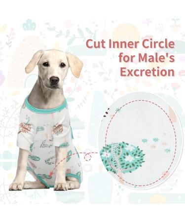 Recreational Surgical Recovery Suit for Dogs & Cats | Soft Breathable Body Suit for Post-Op Comfort | XL Size D-Tree - Buy Online on GoSupps.com