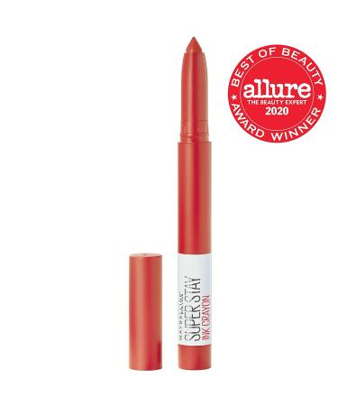 Maybelline Super Stay Ink Crayon Lipstick - Matte Longwear - Laugh Louder 0.48oz - Buy Online on GoSupps.com