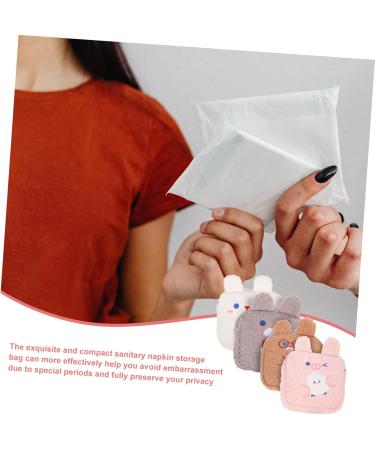 Buy Lurrose 16 STK Aunts Towel-Storage Pocket Tampon Bag - Large Capacity Travel Polyester Coin & Lipstick Pouch for Period Essentials - International Shipping Available - Buy Online on GoSupps.com