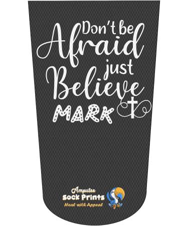 Heal with Appeal 3Ply Amputee Stump Sock - Don't Be Afraid, Just Believe - Buy Online on GoSupps.com