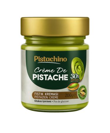 NEW Pistachino Cr me de Pistache 30% Antep Sans Glucose Sans Conservateurs | Texture Onctueuse et Gourmande P te Tartiner Premium 200 g Id ale pour Cr pes G teaux Viennoiseries et P tisserie