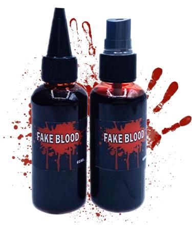 Dummy Blood for Halloween 60 ml Coagulated Blood Cosplay for Make-up Safe Fancy Dress Escape Horror Theater Carnival Masquerade - Buy Online on GoSupps.com