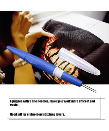 Zerodis Embroidery Punch Pen Needle Felting Tool for DIY Patchwork and Wool Crafts (Blue) - Buy Online on GoSupps.com