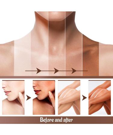 Self Tanning Lotion for Body | Quick Natural Bronzer Glow | Organic & Natural Ingredients - Buy Online on GoSupps.com