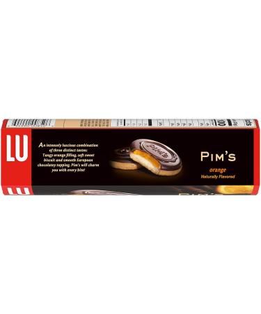 Lu Pims Orange European Biscuit Cookies - Delicious 5.29 oz Treats | International Shipping Available - Buy Online on GoSupps.com