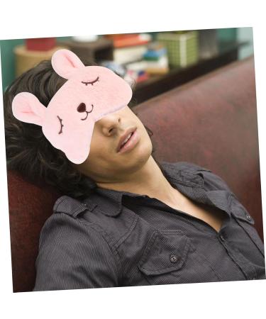 GARVALON USB Heating Eye Mask Night Eye Cover Decorative Eye Cover Eye Mask for Home Travel Eye Mask Night Eyeshade Electric Eye Cover Rechargeable Eye Mask Night Eye Mask Travel Eye Pad Pink 20.5x10x0.8cm - Buy Online on GoSupps.com