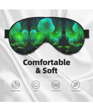 SSIMOO Magic Mushroom Sleep Mask - Adjustable Breathable & Fashionable Eye Mask for Ultimate Comfort | International Shipping - Buy Online on GoSupps.com