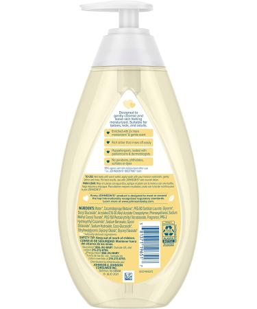 Johnson's Skin Nourishing Moisture Baby Body Wash with Shea & Cocoa Butter | Hypoallergenic & Tear Free | 20.3 fl. oz - Buy Online on GoSupps.com