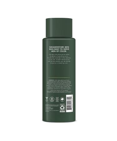 SheaMoisture Men Exfoliating Body Wash with Himalayan Salt and Volcanic Ash - 15 fl oz - Buy Online on GoSupps.com