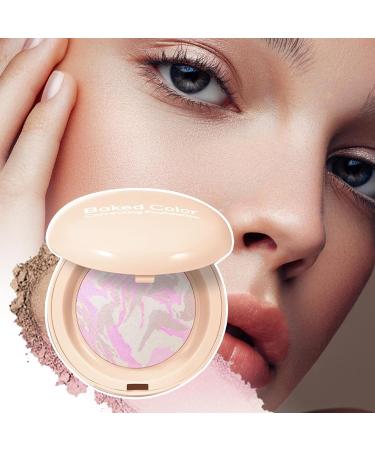 Baked Foundation Contour Palette Powder Anti-Shine Concealer Natural Radiance Nose Integrated Mirror - Buy Online on GoSupps.com