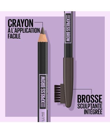 Maybelline New York - Eyebrow Pencil - Express Brow Precise - 04 Medium Brown - Buy Online on GoSupps.com