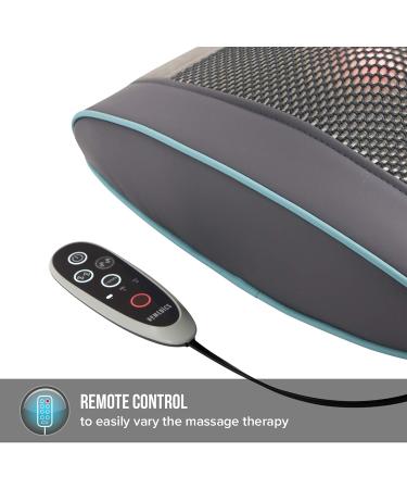 Rechargeable House of Marley HoMedics Shiatsu Gel Massage Pillows - Deep Tissue Versatile with Heat Function - International Shipping - Buy Online on GoSupps.com