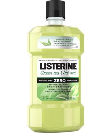 Listerine Ultraclean Mouthwash alcohol free gum protection for healthier gums cool mint 1L & Alcohol Less Intense Mouthwash 1 l (Pack of 1) Gum Protection + Mouthwash 1 l - Buy Online on GoSupps.com