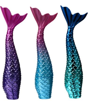 Outanaya DIY Mascara Kit 2pcs Eyeliner Packaging Eyeliner Pencil Lip Gloss Containers Liquid Eyeliner Mermaid As Shown 2 10.5X3.5X2CM - Buy Online on GoSupps.com