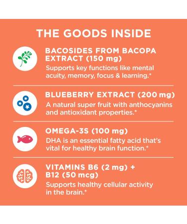 OLLY Ultra Strength Brain Softgels Nootropic Supports Healthy Brain Function Memory Focus & Ultra Women's Multi Softgels Overall Health and Immune Support Omega-3s Iron Vitamins A D - Buy Online on GoSupps.com