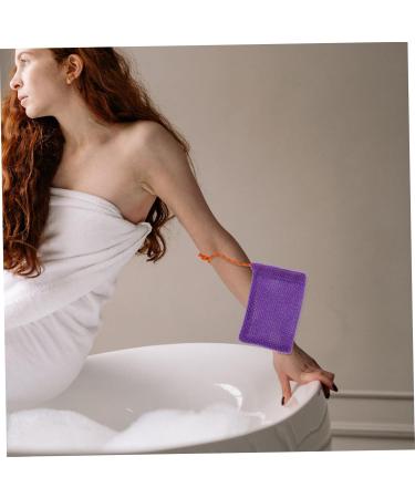 BELLIFFY 4pcs Bag Foaming Net Bath Cleaning Tool Drying Pouch Rapid Drying Towel Bubble Nylon - Buy Online on GoSupps.com