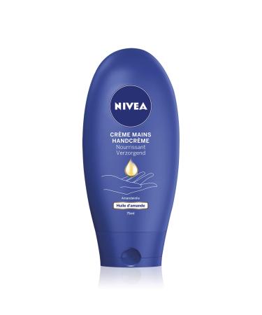 NIVEA Nourishing hand cream very dry skin (1 x 75 ml), moisturizing hand care with sweet almond oil, effective moisturizing hand cream 24 hours