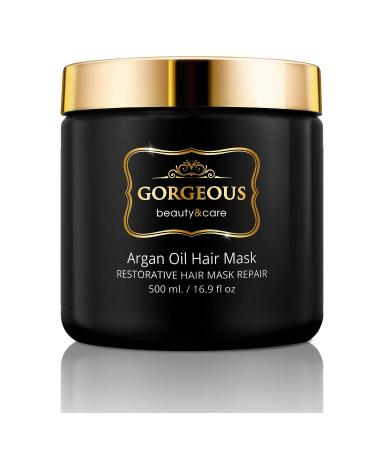 Beautiful Argan Oil Hair Mask 500ml | Deep Conditioning & Nourishing Treatment | Shop Internationally - Buy Online on GoSupps.com