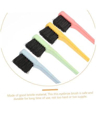 FOMIYES 4pcs Double Ended Eyebrow Brush Set - Eyebrow Styling Tools Makeup Combs & Eyelash Grooming Gadgets for Perfect Brows - Buy Online on GoSupps.com
