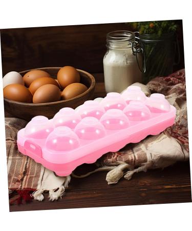 Healeved Refrigerator Egg Trays Egg Holder for Fridge Egg Container Storage Box Food Plastic Box - Buy Online on GoSupps.com