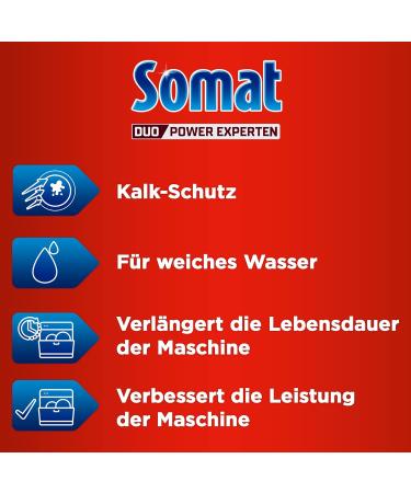 Buy Somat Special Salt for Dishwashers - 2 x 1.2 kg Pack | Enhance Dishwashing Performance - International Shipping Available - Buy Online on GoSupps.com