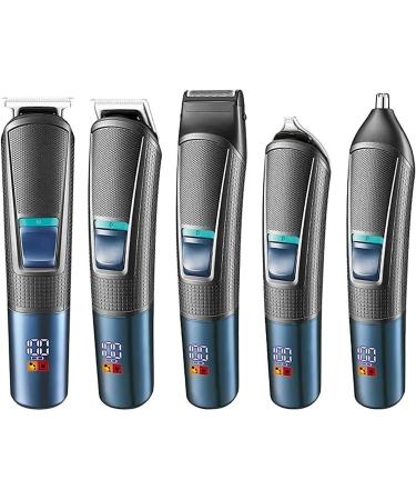 Buy All-in-One Rechargeable Hair Clippers for Men - Grooming Kit with Beard Trimmer Electric Shaver Body Trimmer & Nose/Ear Trimmer - Buy Online on GoSupps.com