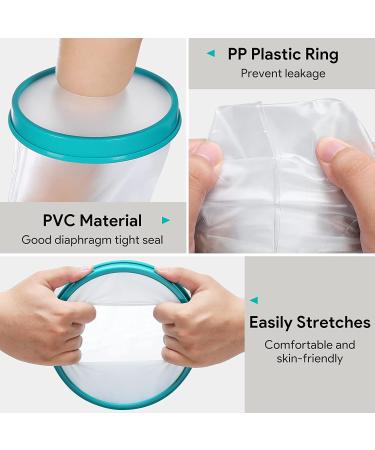 Buy Doact Waterproof Shower Foot Plaster Protection - 11/28cm Leg Protectors for Adults - Buy Online on GoSupps.com