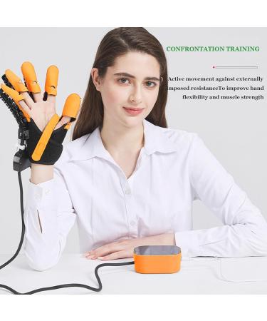Rehabilitation Robot Gloves Mobility Finger Training Equipment Stroke Hand Therapy Equipment for Hemiplegia Patient Hand Injury Patient Aids Trainer right hand Small - Buy Online on GoSupps.com