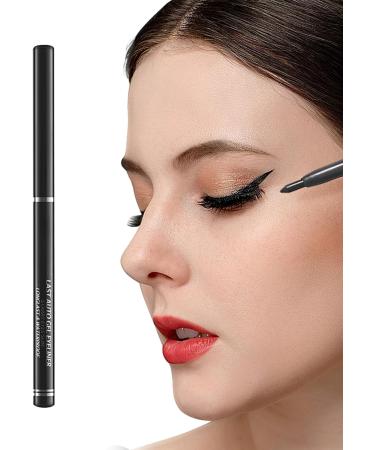 Eyeliner Pencils | Anti-Sweat Eye Liner Long-Lasting Eyeliner Eye Makeup Supplies for Women Girls Pochy Black - Buy Online on GoSupps.com