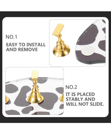 PATKAW 2 Sets Nail Practice Stand Nail Tip Art Display Holder Fingernail Press On Nail Stand with Base for False Nail Manicure Tool Nail Salon Supplies - Buy Online on GoSupps.com