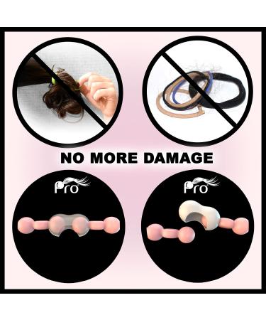 PRO Hair Tie - Easy-Release Clasp - Secure Hold - No Damage - Active Lifestyle - Glow Pack of 8 - Buy Online on GoSupps.com
