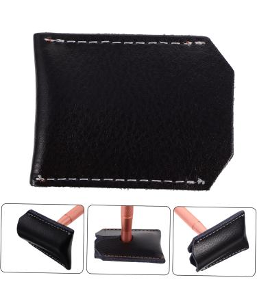 Minkissy Razor Holster - PU Leather Case for Safety & Travel Razors | Protective Cover for Home & Travel - Buy Online on GoSupps.com