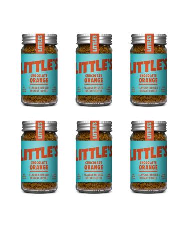 Little Chocolate Orange Café instantané aromatisé 50 g - Lot de 6