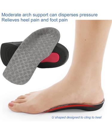 Anggrek Orthopedic Insoles - 3/4 Comfort Insoles for Plantar Fasciitis Relief | Arch Support for Women - Buy Online on GoSupps.com